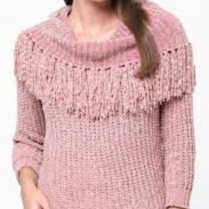 LoveRiche Stay Fringy Sweater
